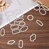 Label Frame Theme Carbon Steel Cutting Dies Stencils DIY-WH20007-66-3