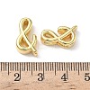 Brass Slide Charms KK-L253-14G-3