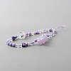 Bear Acrylic Beaded Mobile Phone Lanyard Wrist Strap FIND-WH0155-022-2