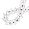 Electroplate Glass Beads Strands EGLA-N012-04H-4