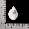 Flocking Opaque Resin Pendants RESI-G123-01D-3