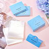 100Pcs Rectangle Clear Polypropylene Cellophane Bags CDIS-TA0001-36B-6