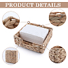 Raffia Woven Tissue Box AJEW-WH20011-01-6