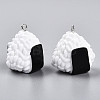 Resin Pendants X-RESI-T028-22-1