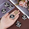 6Pcs Ethnic Style Zinc Alloy with Resin Connector Charms FIND-PH0028-05D-3