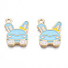 Alloy Enamel Pendants PALLOY-N170-029A-NR-1