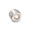 Tibetan Style Alloy European Beads TIBE-M004-04AS-2