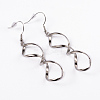 Tarnish Resistant Helix 304 Stainless Steel Dangle Earrings EJEW-D209-02-2
