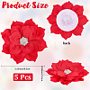 Polyester & Rhinestones Ornament Accessories DIY-WH20063-015B-2