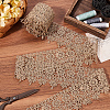5 Yards Polyester Embroidery Lace Trim Ribbon OCOR-CY0001-23B-3