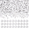 500Pcs 5 Styles Opaque Acrylic Beads OACR-TA0003-45-2