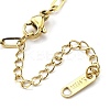 304 Stainless Steel Bracelets BJEW-R003-03G-02-4