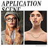 6Pcs 6 Styles Eyeglasses Chains AJEW-GF0011-55-4