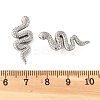 304 Stainless Steel Snake Clip-on Earrings EJEW-B116-03P-5