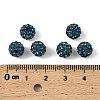 Polymer Clay Rhinestone Beads RB-H284-8MM-229-2