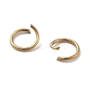 Ion Plating(IP) 304 Stainless Steel Open Jump Rings STAS-M081-01G-01-2