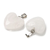 Natural Quartz Crystal Pendants G-K385-03P-01-2