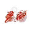 Handmade Lampwork Pendants LAMP-K039-31G-2