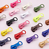 BENECREAT 76Pcs 19 Colors Zinc Alloy Replacement Zipper Sliders FIND-BC0002-26-4