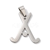 Non-Tarnish 304 Stainless Steel Pendants STAS-U010-07P-1