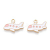 Alloy Enamel Pendants PALLOY-S133-010C-1