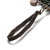 Natural Obsidian Chip Tree of Life Pendants Decoration G-F733-06H-4