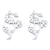 Non-Tarnish 201 Stainless Steel Pendants STAS-N090-LA948-1-2