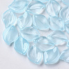 Transparent Spray Painted Glass Pendants GLAA-S054-001A-02-1