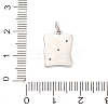 Brass Micro Pave Cubic Zirconia Pendants KK-H527-29P-3