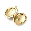 Brass Enamel Locket Pendants KK-F912-04B-G-3