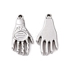 Non-Tarnish 304 Stainless Steel Pendants STAS-G282-01P-1