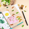 Autumn Leaf Paper Tape Stickers for Card Making DIY-TAC0032-23E-7