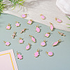 21Pcs 7 Styles Brass Enamel Charms KK-TA0003-19B-6