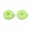 Handmade Polymer Clay Beads Strands CLAY-R089-6mm-T02B-17-3