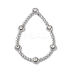 Stainless Steel Color 304 Stainless Steel Rhinestonet Pendants LS-STAS-Q312-02C-P-1