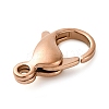 316 Stainless Steel Lobster Claw Clasps STAS-D288-09RG-2