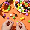 Halloween Theme 100Pcs 18 Styles Silicone Beads SIL-CJ0002-36-4