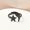 304 Stainless Steel Cuff Open Rings LS-RJEW-D338-02B-EB-5