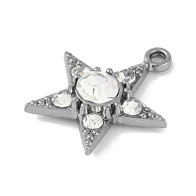 Rack Plating Alloy Pendants PALLOY-F018-05B-1