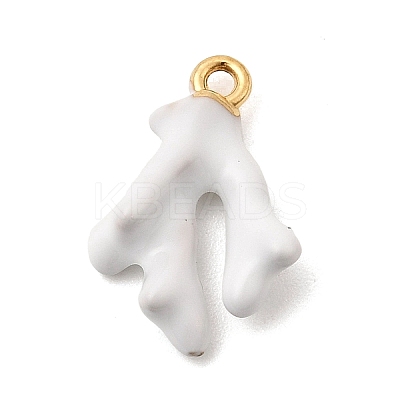 304 Stainless Steel Enamel Pendants LS-STAS-P431-32G-03-1