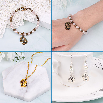 Tibetan Style Alloy Charms PALLOY-TA0002-13-1