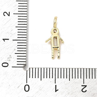 Brass Micro Pave Cubic Zirconia Pendants LS-ZIRC-I356-17G-A01-1