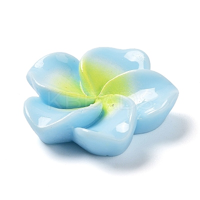 Opaque Resin Cabochons RESI-G068-02A-1