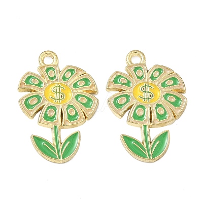Alloy Enamel Pendants ENAM-I082-01G-01-1