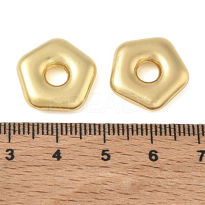 Brass European Beads KK-CBAFC6C-08G-1