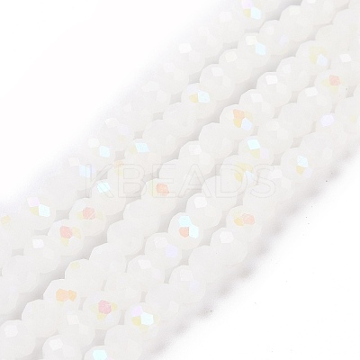 Electroplate Glass Beads Strands EGLA-A044-J8mm-L05-1