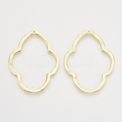 Alloy Open Back Bezel Pendants X-PALLOY-S121-192-1