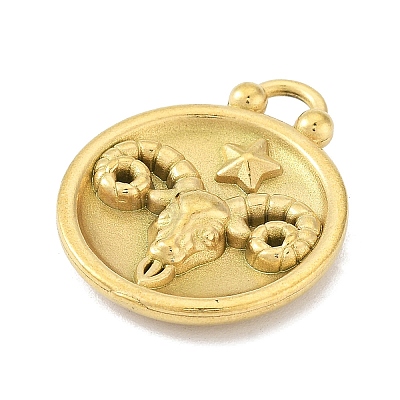 Real 18K Gold Plated Tone 304 Stainless Steel Pendants STAS-K291-01G-01-1