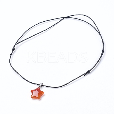Pendant Necklaces NJEW-JN02195-M-1