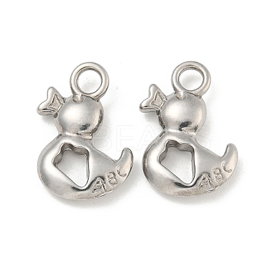Non-Tarnish 304 Stainless Steel Pendants STAS-N103-82P-1